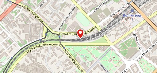Столовая № 1 на карте