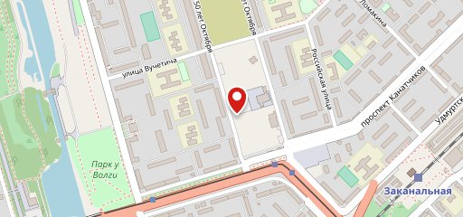 Столовая на карте