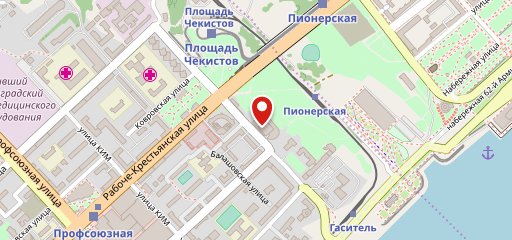 Столовая на Калинина 4 на карте