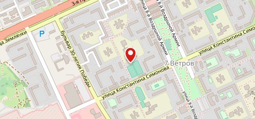 Добрая столовая на карте