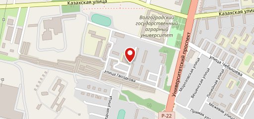 Столовая на карте