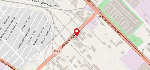 Столовая на карте