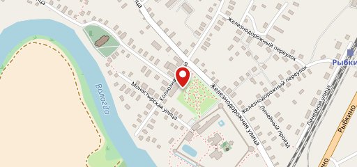 Столовая на карте