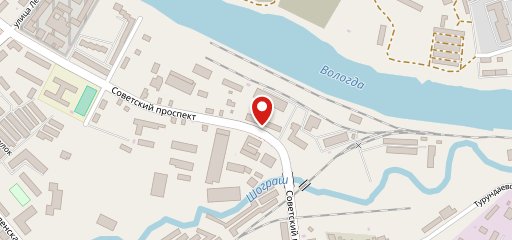 Столовая на карте
