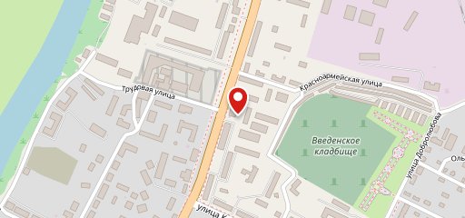 Столовая на карте