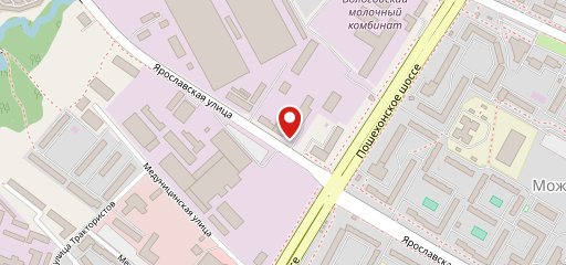 Столовая на карте