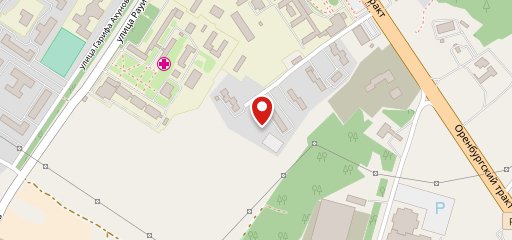 Столовая волонтеров на карте