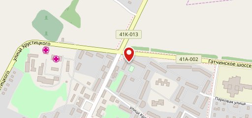 Столовая на карте