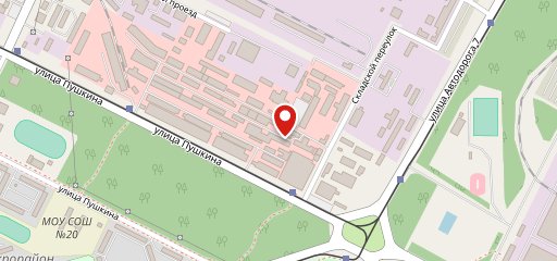 Столовая на карте