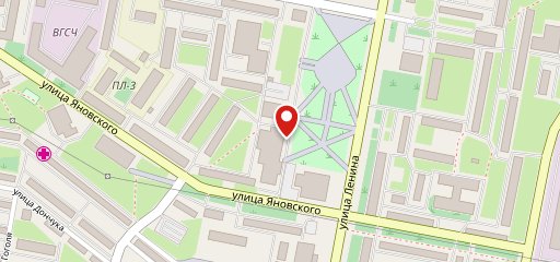 Столовая на карте
