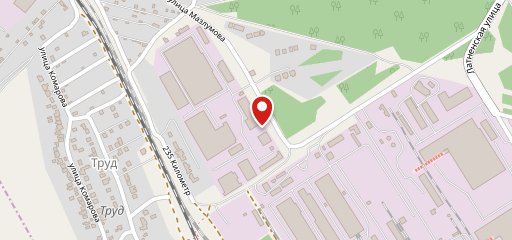 Столовая на карте