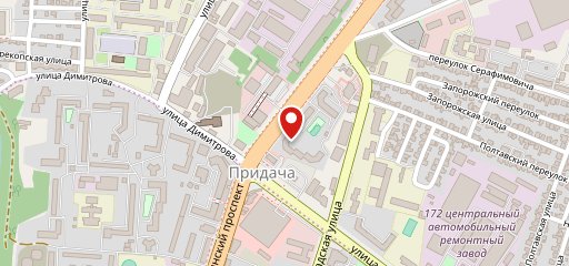 Столовая на карте