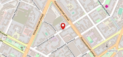 Столовая на карте