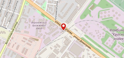 Столовая на карте