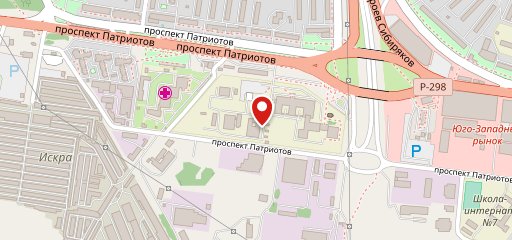Столовая на карте