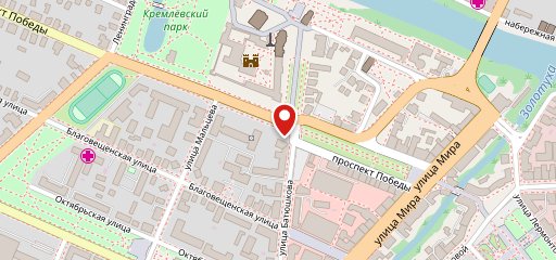 Столовая ВПК на карте