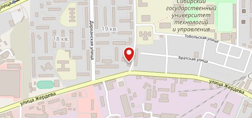 Столовая Всгуту на карте