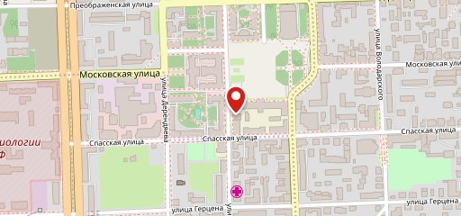 Столовая ВятГУ 1 корпус на карте