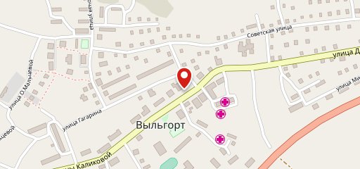 Столовая на карте