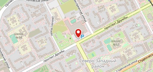 Столовая XXI в на карте