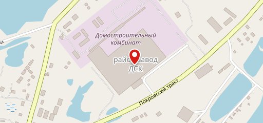 Столовая на карте