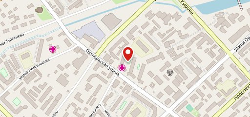 Столовая на Курашова 28 на карте