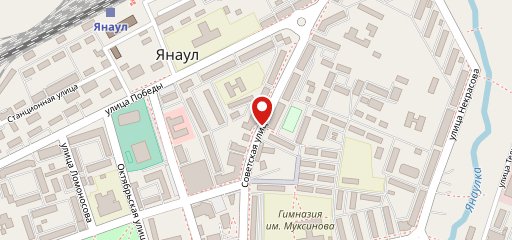 Столовая на карте