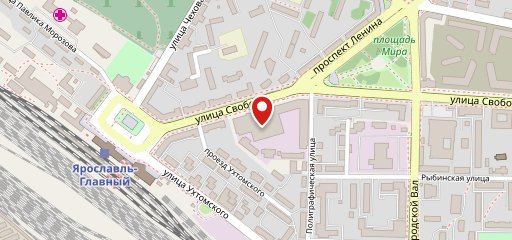 Столовая на карте