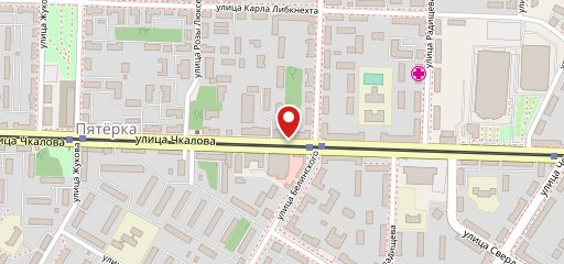 Столовая на карте