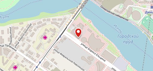 Столовая Еэск на карте