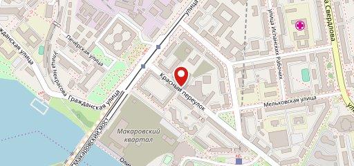 Столовая на карте