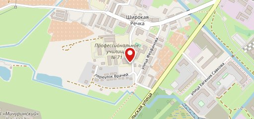 Столовая на карте