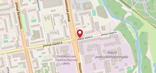 Столовая на карте