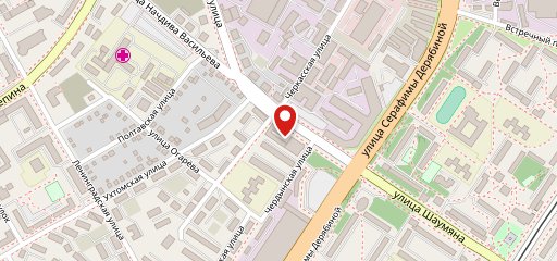 Столовая на карте
