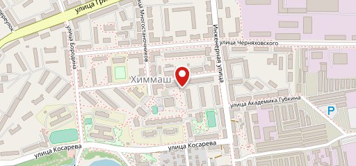 Столовая на карте