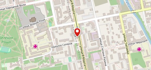 Столовая на карте