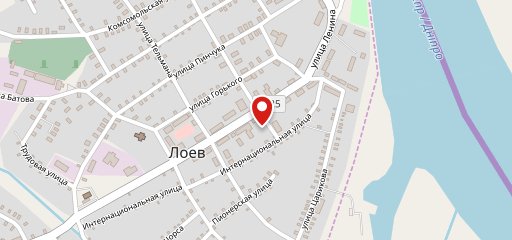 Столовая "Ежа" на карте