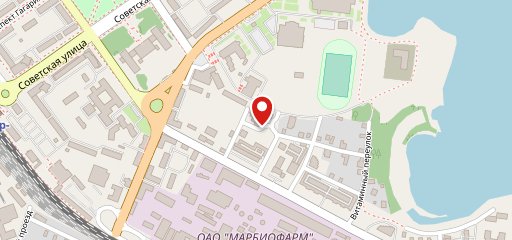 Столовая на карте