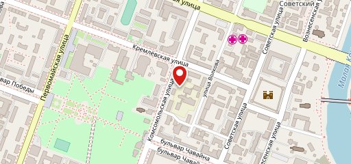 Столовая на карте