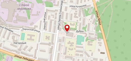 Столовая на карте