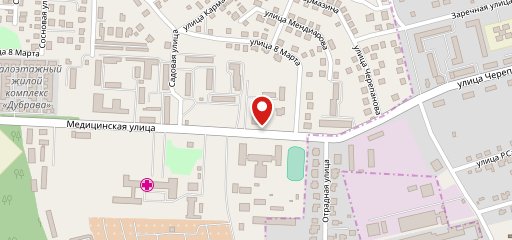 Столовая на карте