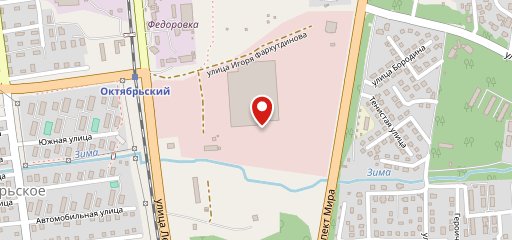 Столовая на карте