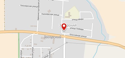 Столовая на карте