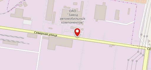 Столовая ЗАК на карте