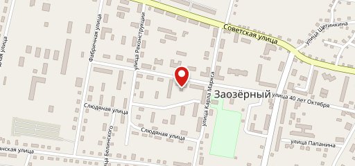 Столовая на карте