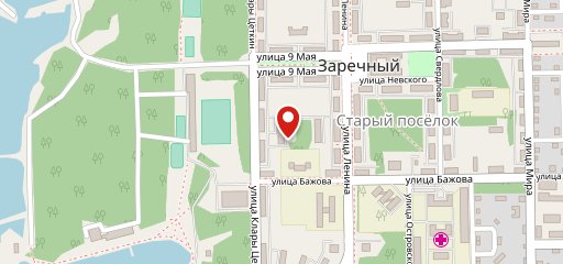 Столовая на карте