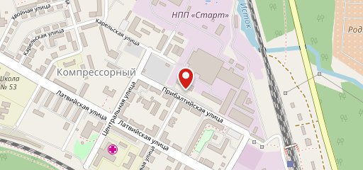 Столовая завода Старт на карте