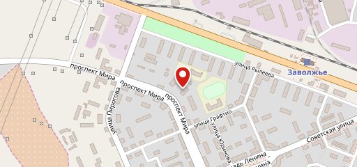 Столовая на карте