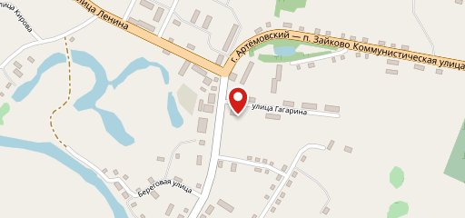 Столовая на карте