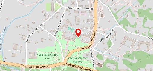 Столовая на карте